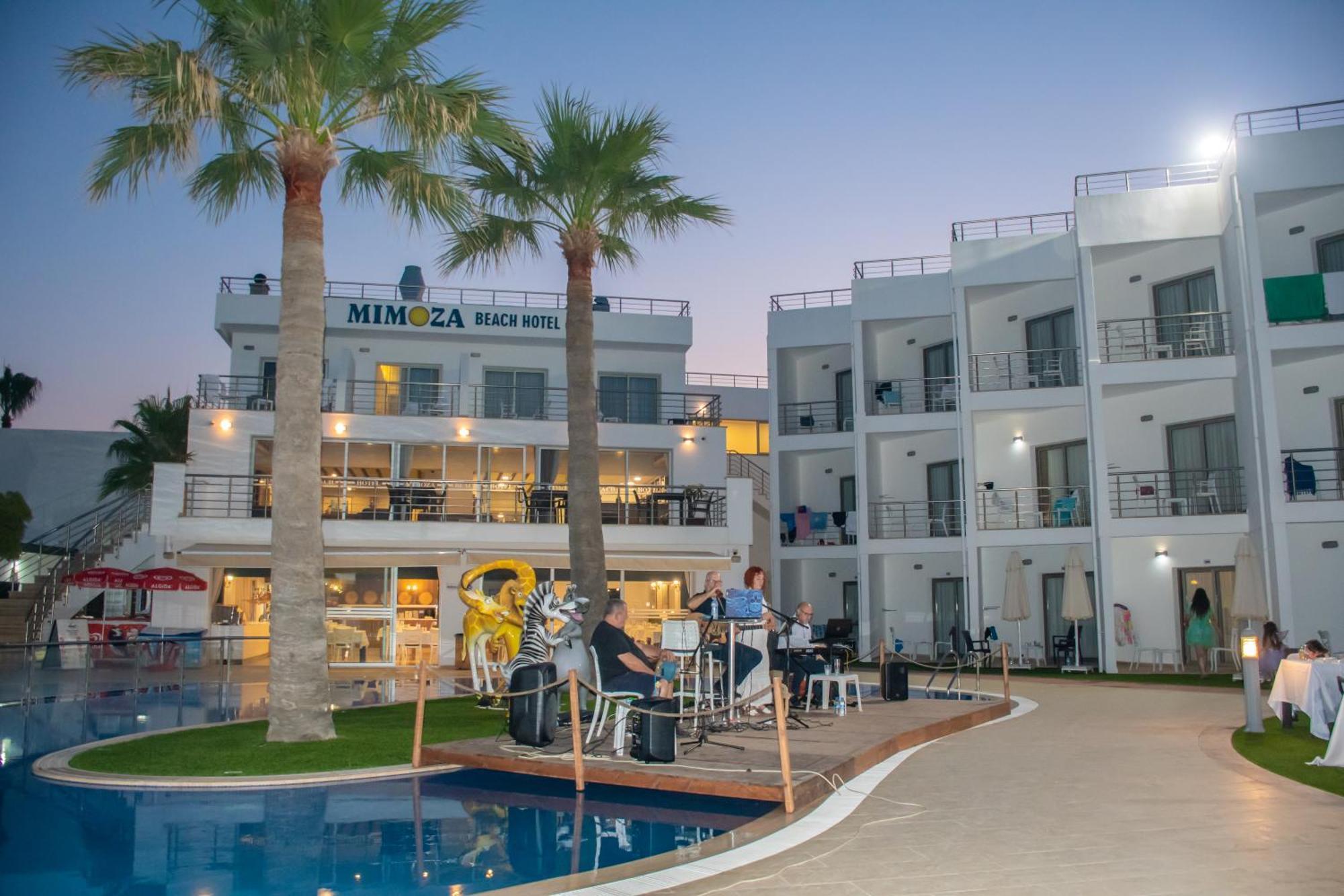 Mimoza Beach Hotel Agios Sergios Exterior foto