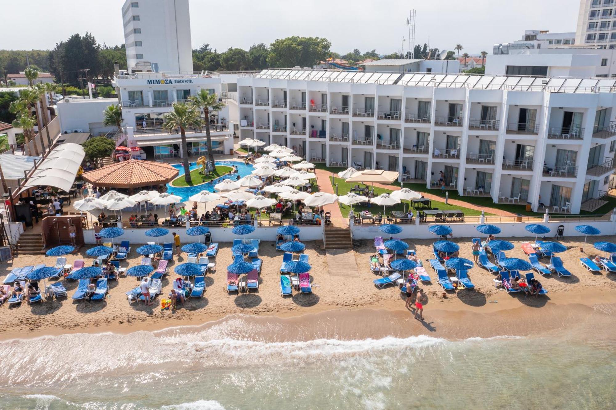 Mimoza Beach Hotel Agios Sergios Exterior foto